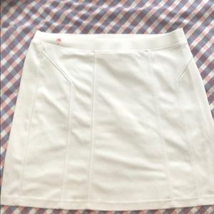 Lily Pulitzer white tennis skirt